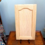 Flat Panel Oak with Arch_ Unfinished2