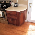 Stained Kitchen Cabinets 